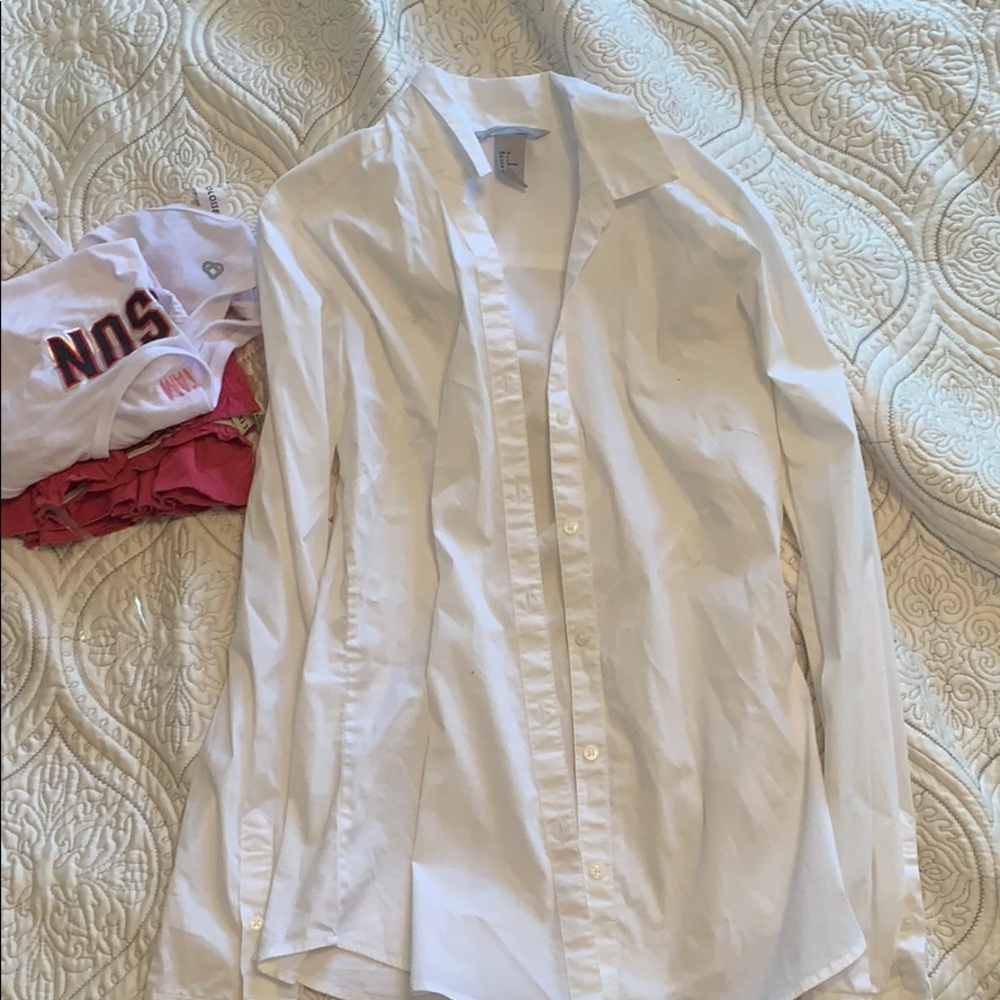White button up shirt